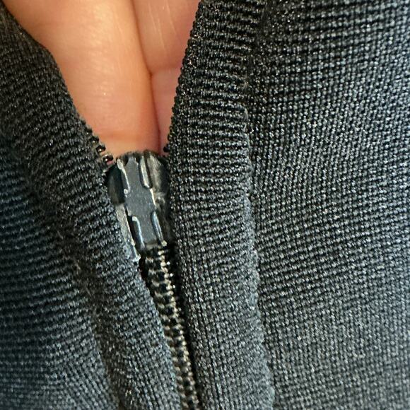 Bari Jay Sequined Sleeveless Black Corset Back Evening Gown Dress Women's 11/12 - Picture 9 of 10